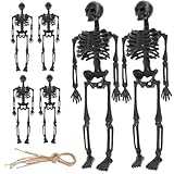 Figurines squelette: en matière plastique, sûres, légères, résistantes aux et pratiques pour la décoration, la décoration squelette.
