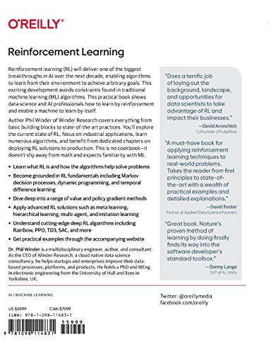 Reinforcement Learning: Industrial Applications of Intelligent Agents
