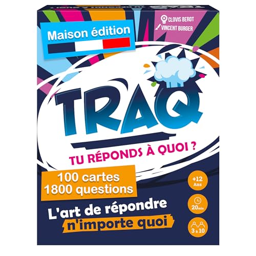 Ludilight TRAQ Tu Réponds A Quoi ? - Jeu de sociét...