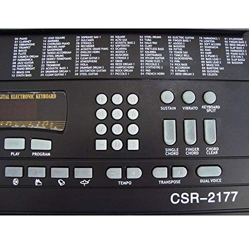 Teclado Musical 5/8 Csr 2177 61 Teclas
