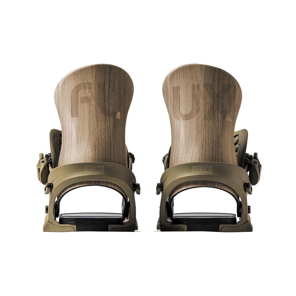 FLUX SR 24-25 スノーボードビンディング ベージュ　M Amazon | [FLUX] ユニセックス SR ビンディング BINDINGS F25SR WOOD
