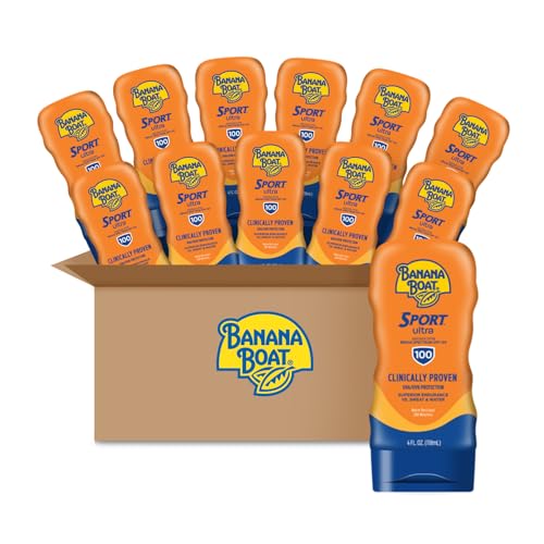 Banana Boat Sport Ultra SPF 100 Sunscreen Lotion, 4oz | Banana Boat Sunscreen Lotion SPF 100, 4oz each Twin Pack