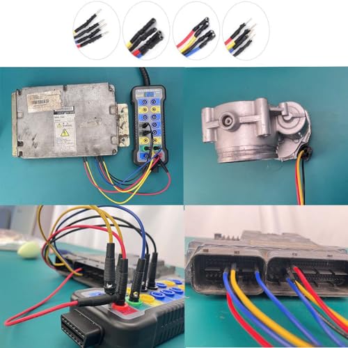 Image of 4mm Stackable Banana Plug Jumper Wires, 16PCS Male to Female Test Leads with 4 Connector Types, Automotive Circuit Test & Electrical Lab Testing Wires for Car Sensor, Multimeter, Breadboard