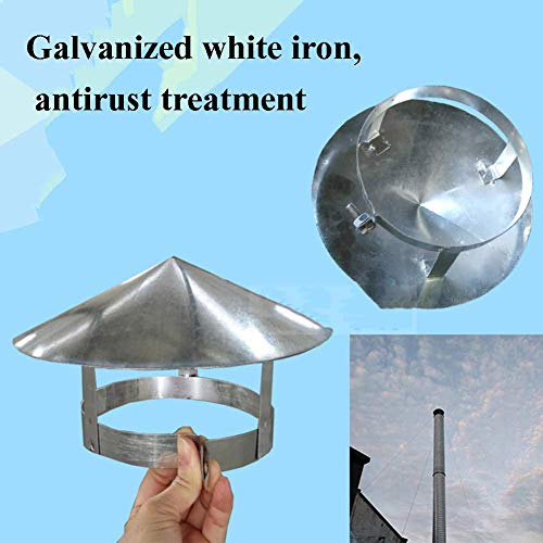 Capuchon de protection contre la pluie pour cheminée sans infiltration - 2
