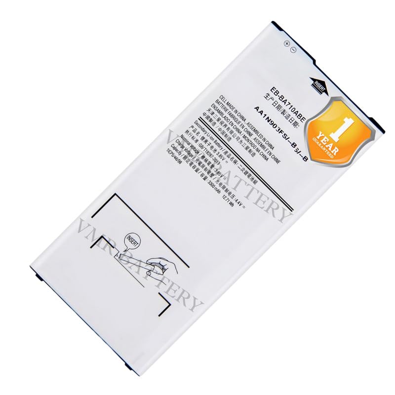 Image of Original EB-BA710ABE Battery Compatible for Samsung Galaxy A7 (2016) (SM-A710F) - (3300mAh) - 1 Year Warranty K7