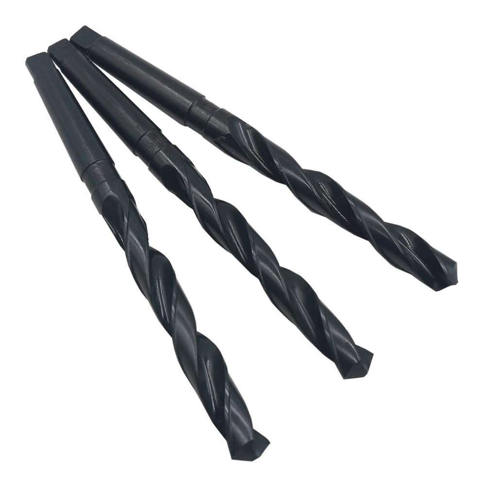 Punta elicoidale con codolo conico Morse in acciaio ad alta velocità - Punta nera da 10 mm a 65 mm for foratura di legno, metallo e metalli(20mm)