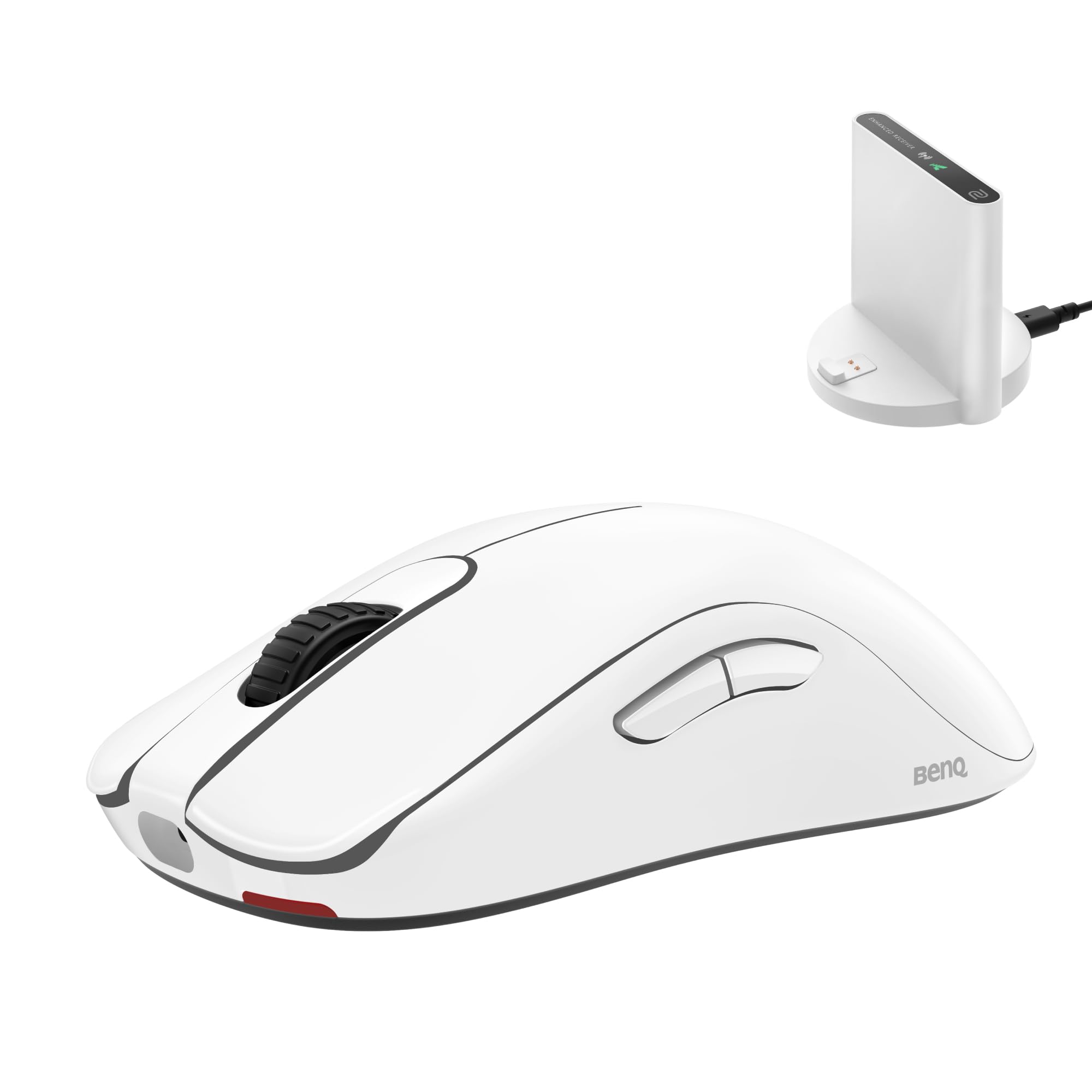 BenQ ZOWIE FK2-DW 4K Wireless Mouse for Esports White Edition