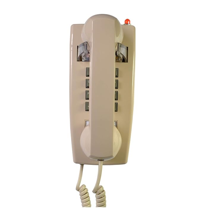 Buy TelPal Corded Wall Phone, Analog Wall Mount Phone with Cord