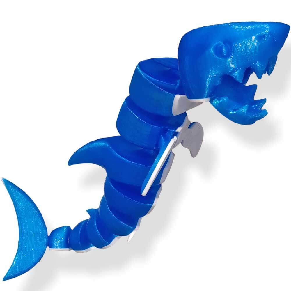 Uneeke Shape Ocean Animal Shark Rattle Toy for Babies, Shake & Grab Sound Creating Dancing Toy for 1 Year Old