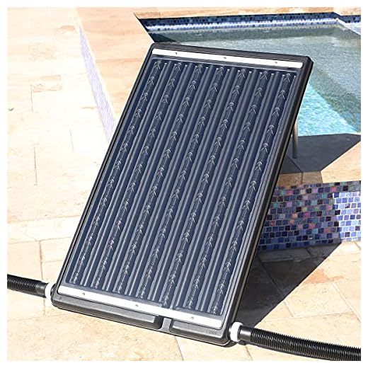 XtremepowerUS Swimming Pool DIY Solar Panel Above-Ground Heating System Spa Flat Pool Heater Panel Solar Heating
