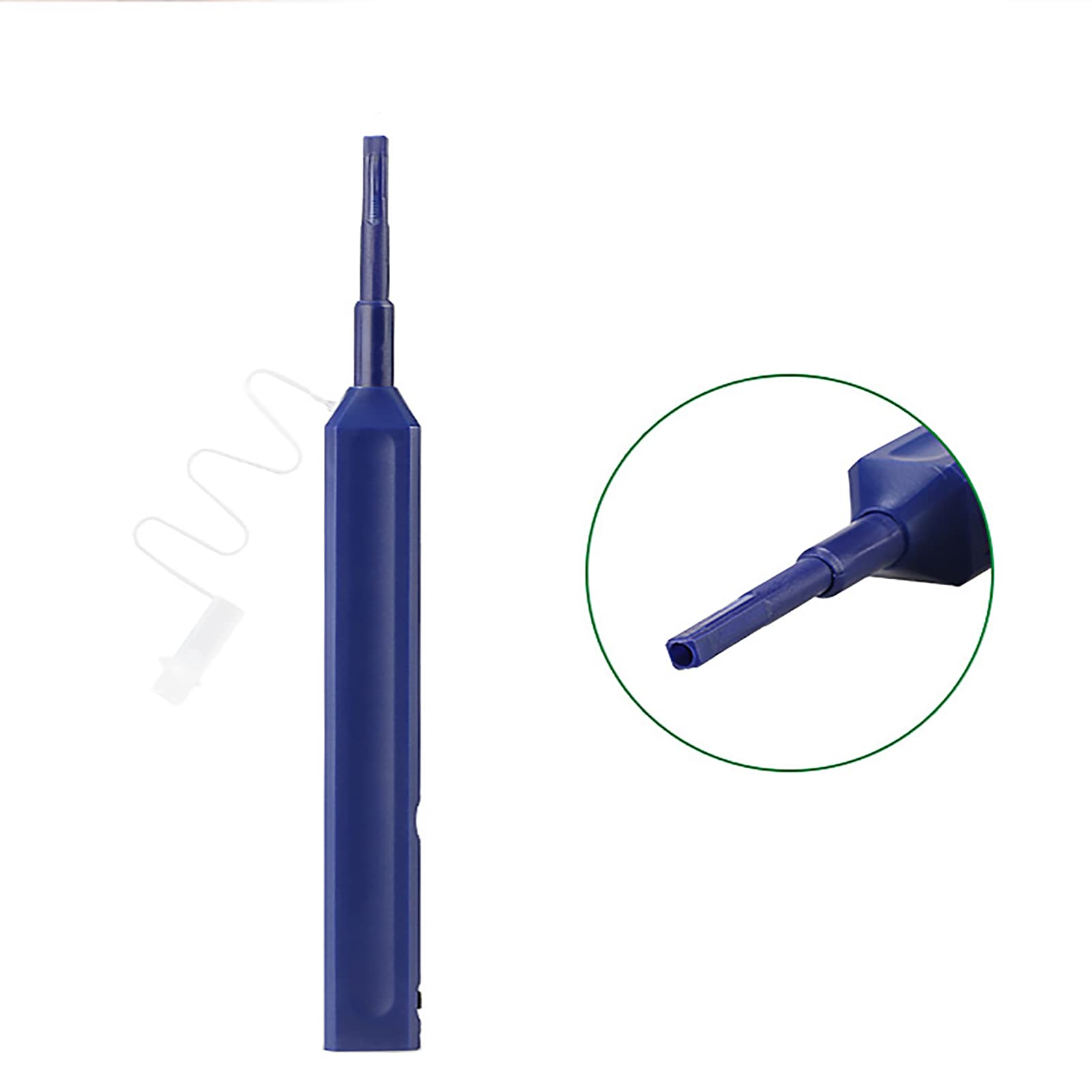 Glasfaserradierstift Zum Radieren, Fiber Op tic Cleaner, Säubern Und Reinigen, Nachfüllbarer Glasradierer Mit Metallspitze, Stufenlos Verstellbar, Touch Faserreiniger Mit 180° -Drehung
