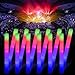 Blu7ive 30 Pieces Led Foam Sticks - Flashing Glow Sticks Party Supplies Light Up Baton Wands for Kids, Raves, Birthday, Wedding, Christmas, Halloween, Children Toy