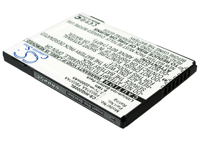 XSPLENDOR Li-ion Replacement Battery for iPAQ 200 iPAQ 210 iPAQ 211 iPAQ 212 PN 410814-001 419306-001 FB037AA FB037AA#AC3 HSTNH-H02CX FB040AA#ABA HSTNH-517B 459723-001 451405-001 2200mAh