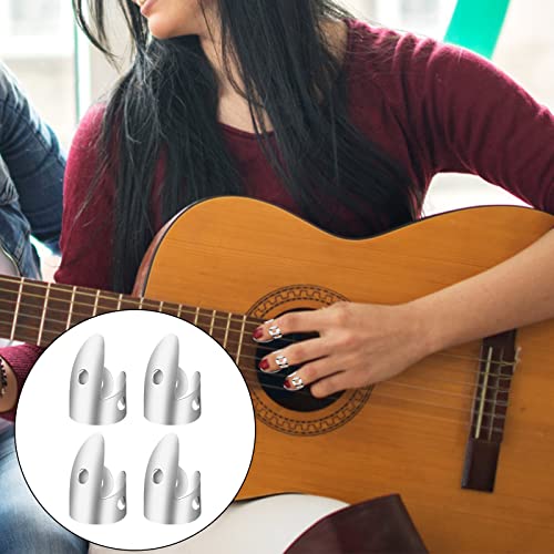 Grevosea Lot de 6 médiators réglables en acier inoxydable pour guitare acoustique, banjos et autres instruments (4… - Les Beatles, Paul McCartney, John Lennon, RIngo Starr, George Harrison Grevosea Lot de 6 médiators réglables en acier inoxydable pour guitare acoustique, banjos et autres instruments (4… – Image 5