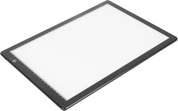 Caja de Luz para Visor de Diapositivas, Caja de Luz para Escaneo de Diapositivas Antiguas y Negativos de Película Ultrafina A4 con 3 Brillos Ajustables, Almohadilla de Luz para - 4