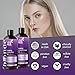 artnaturals Purple Shampoo and Conditioner Set – 2 x 12oz – Protects, Balances and Tones – Bleached, Color Treated, Silver, Brassy and Blonde Hair - Sulfate Free