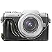 Produktbild First2savvv XJPT-GF8-D01 Gehäusehälfte präzise Passform PU-Leder Kameratasche Fall Tasche Cover für Panasonic Lumix DMC-GF8. GF7