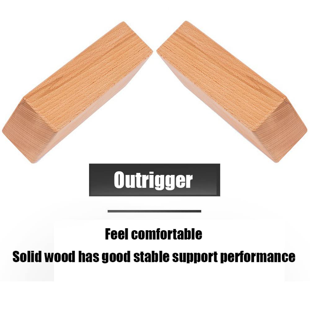 Bloque De Yoga De Madera Natural Ladrillo para El Entrenamiento De Fitness De Gimnasio Mejora La Fuerza Y El Equilibrio De Ayuda Y La Flexibilidad Equipo De Culturismo
