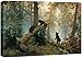 wall26 - Black Bears in Forest Painting - Canvas Art Wall Decor - 24"x36"
