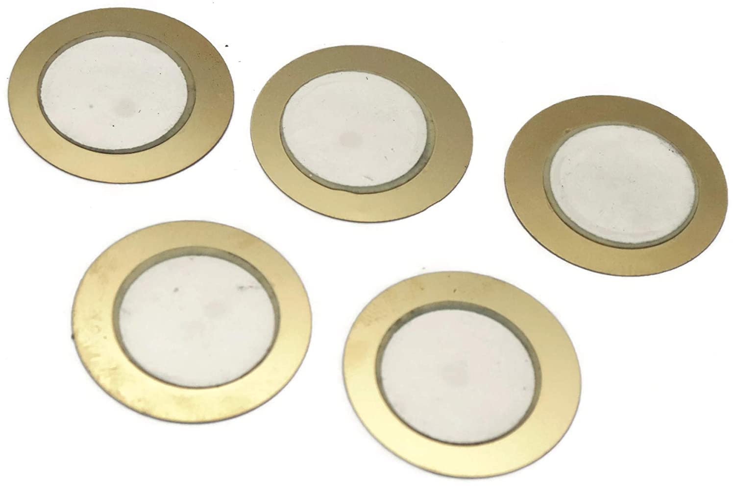 35 MM Piezo Ceramic Elements Sounder Sensor Trigger Drum Disc + Wire Copper Piezoelectric Buzzer Copper 35MM - PACK OF 10 (35 MM) (B0BNDZVFFP) Amazon Price History, Amazon Price Tracker