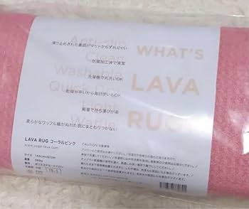 Amazon | LAVA 公式 ヨガラグ ヨガマット コーラルピンク ラバ