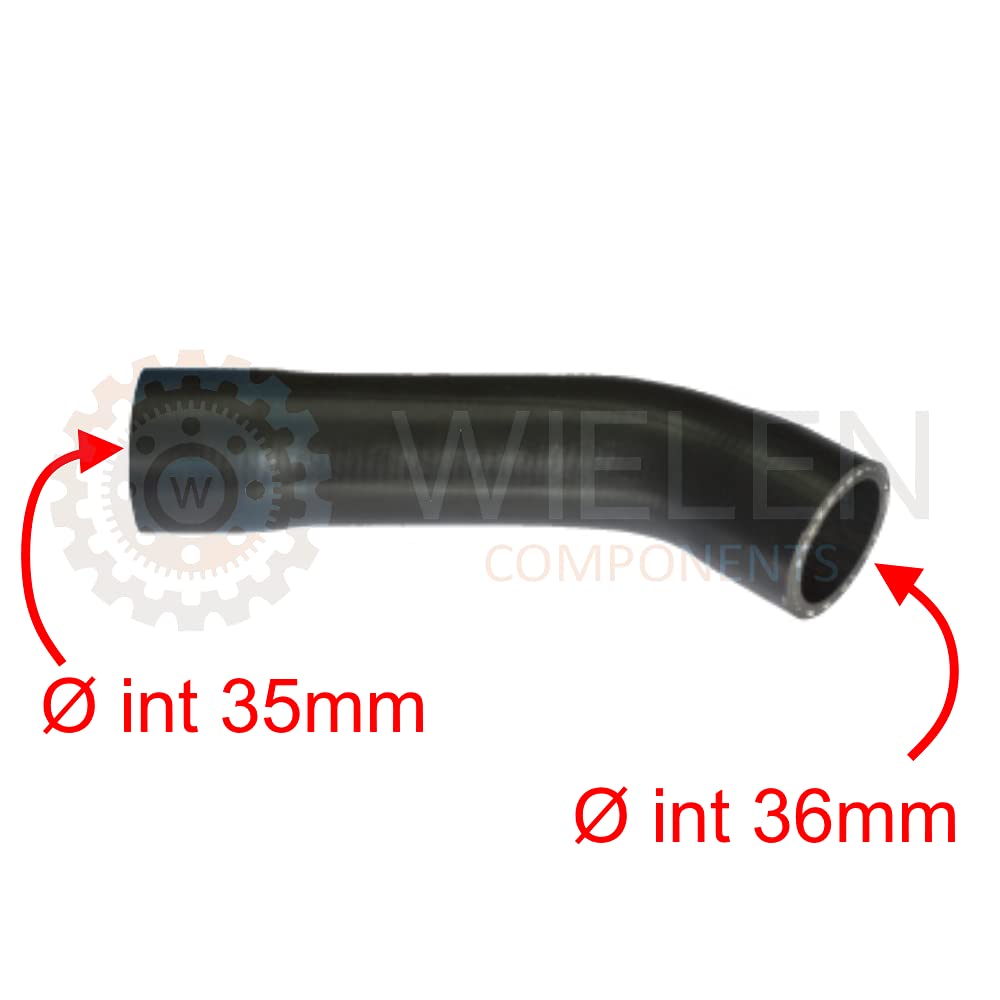 MANICOTTO INTERCOOLER COMPATIBILE CON TUBO ARIA FIAT PANDA 1.3 D MULTIJET 51717833 51821221
