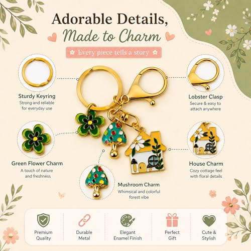 Image of Storite Metal Keychain for Men & Women | Premium Decorative Key Ring | Stylish Key Holder for Car, Bike, Home & Office Keys