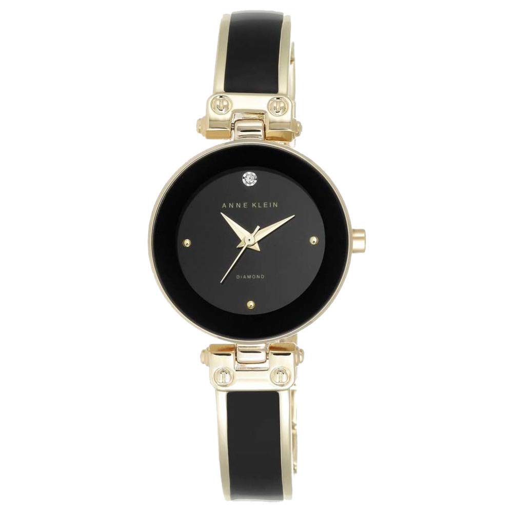 Anne Klein New York Analog Black Dial Womens Watch - AK1980BKGBJ/NCAK1980BKGB (B01AW45X1E) Amazon Price History, Amazon Price Tracker