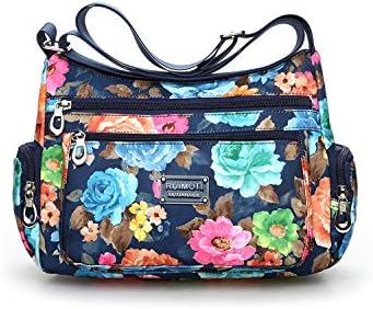 CHEREEKI Sac Bandoulière Toile Homme - Sac Messenger Ordinateur 13.3 Pouces Pour Travail Et Voyage