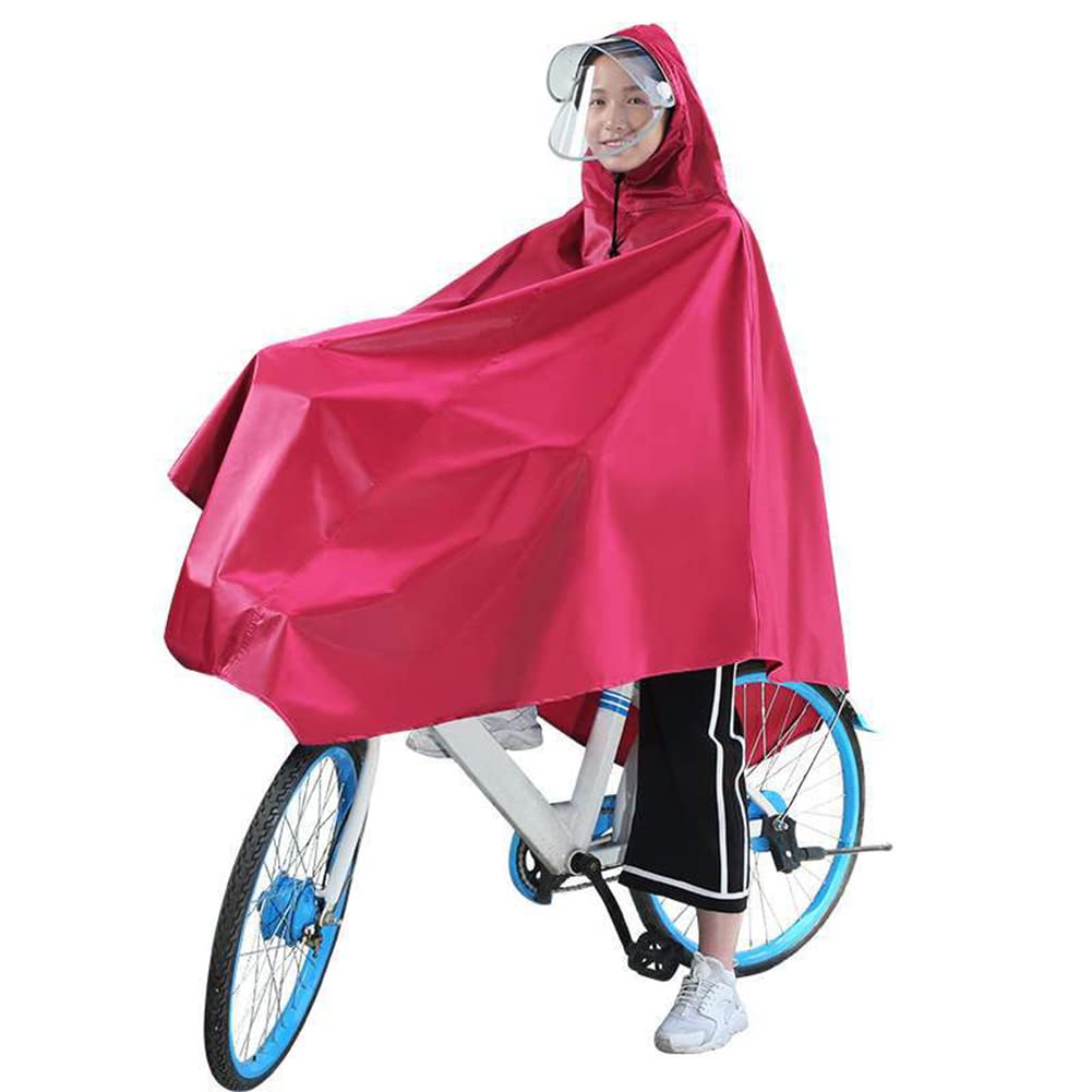 Płaszcz przeciwdeszczowy na rower, Płaszcz przeciwdeszczowy na rower elektryczny, Poncho na rower Gruba tkanina Oxford Wodoodporna peleryna przeciwdeszczowa Płaszcz przeciwdeszczowy na hulajnogę