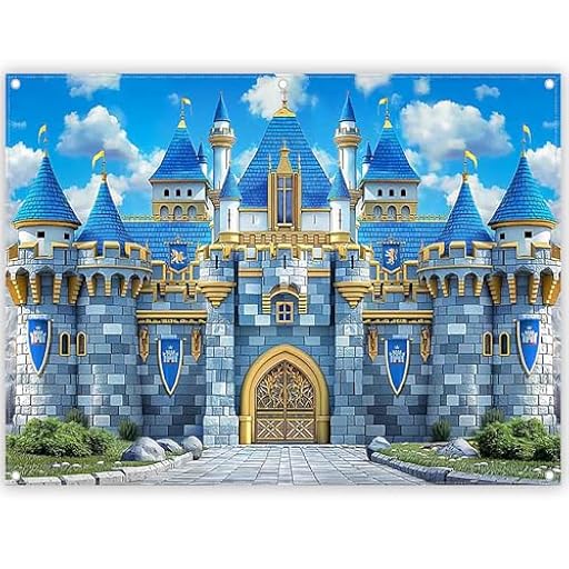 YCUCUEI Telón de fondo azul medieval de poliéster para fotografía, 2,4 x 1,8 m, caballero, piedra real, pared, cielo, nube, decoración de fiesta de cumpleaños para niños, accesorios para fotos | Ya disponible en tu tienda friki favorita! En mundofriki.es! YCUCUEI Telón de fondo azul medieval de poliéster para fotografía, 2,4 x 1,8 m, caballero, piedra real, pared, cielo, nube, decoración de fiesta de cumpleaños para niños, accesorios para fotos | Ya disponible en tu tienda friki favorita! En mundofriki.es!