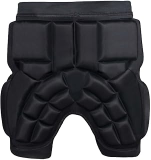 Hip Guard Pad, Padded Hip Protection, Protector, 3D Support Gear, Impact Protection for Skateboarding, Skiing Snowboarding, M