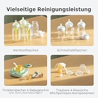 Momcozy KleanPal Pro Babyflaschenreiniger Sterilisator Trockner – Ansicht 3