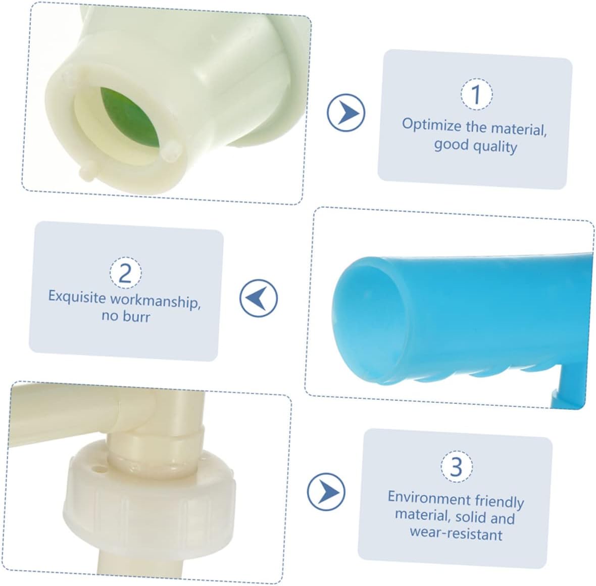 Garneck 2Pcs Manual Oil Transfer Pump Multifunction Fuel Transfer Tool for Water Liquids Easy to Use Hand Pump Design for Convenient Liquid Extraction