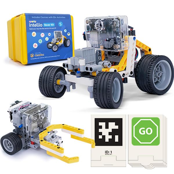 Quarky Intellio Rover Kit | AI & AR Powered STEM Robotics Kit for Kids Above 10 Years | DIY Self-Driving Rover with Camera, Sensors & 50+ Projects | 1 Free Live Session and 5+ Digital Courses-image-15