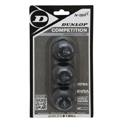 Dunlop Comp 3Bbl Bolas de Squash Cover