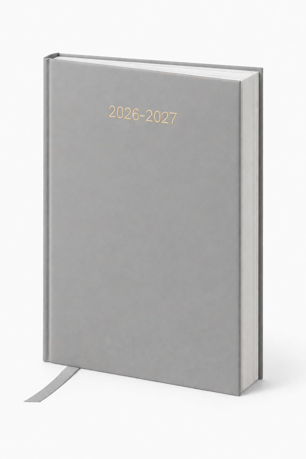 Top Sale Academic Diary 2026-2027 A4 Week to View Planner – Hardcover Student Diary & Teacher Planner, Weekly Academic Planner Aug–Jul, Study, Coursework & School Organisation, Light Grey