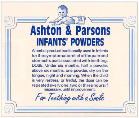 Ashton & Parsons infants powders 0.002ml 20