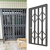 Inferriate per Finestre Barre di Sicurezza Finestre con Serratura e Chiave, Barra di Sicur...