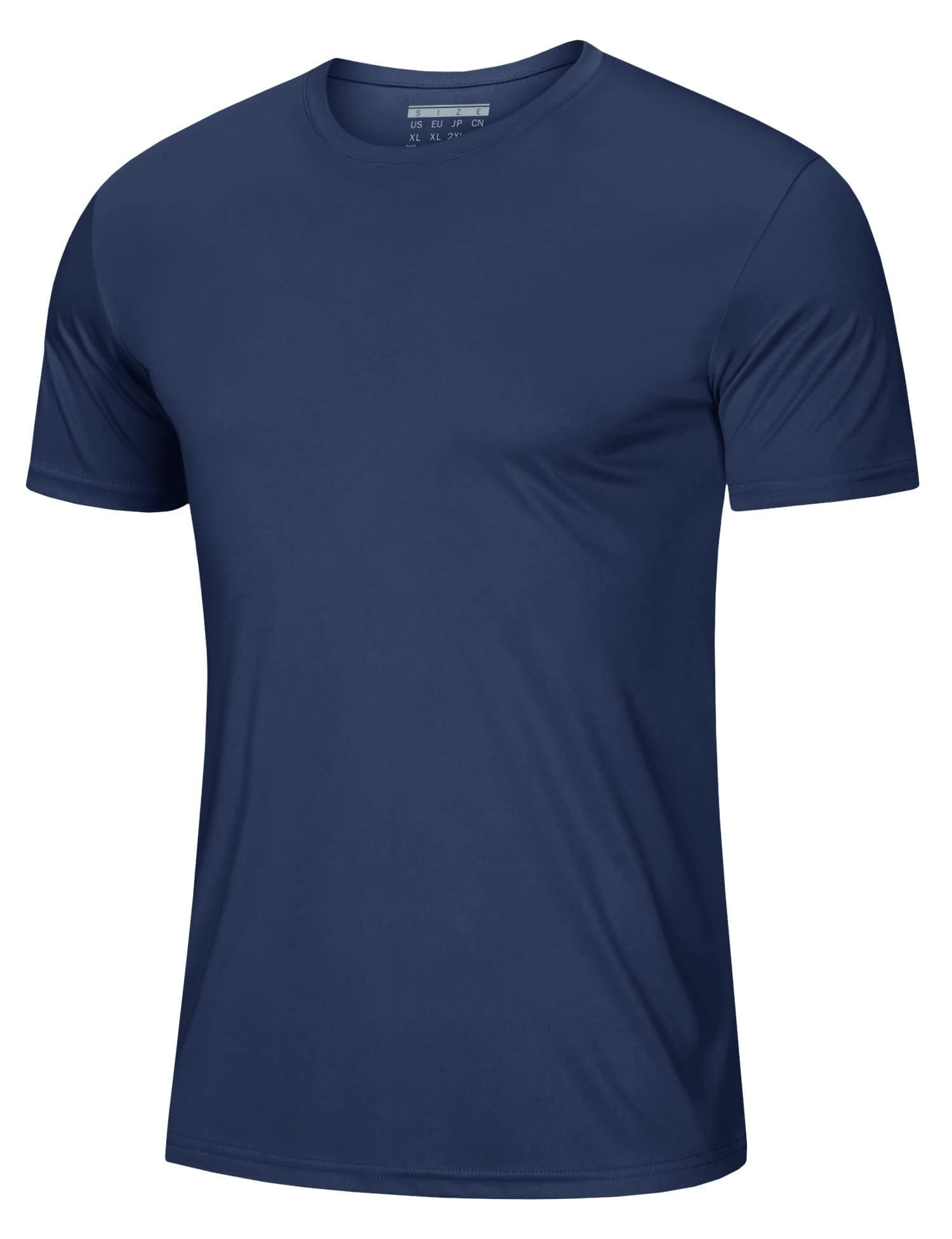 MAGCOMSEN T-Shirt Sportive da Uomo Protezione Solare Rashguard UPF 50+ Asciugatura Veloce Outdoor Surfing