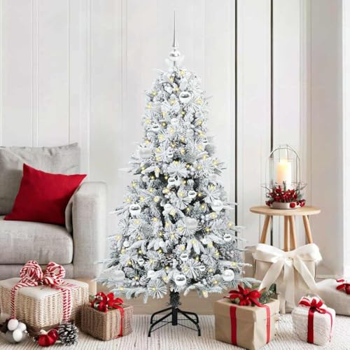 Árbol de Navidad artificial de 150 cm con luces LED y conexión USB GeenYuu 2