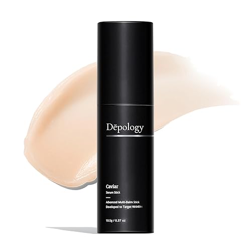 depology Caviar Multi Balm Stick - Barra de suero hidratante para una apariencia refinada de arrugas, lujoso bálsamo facial para hidratar y