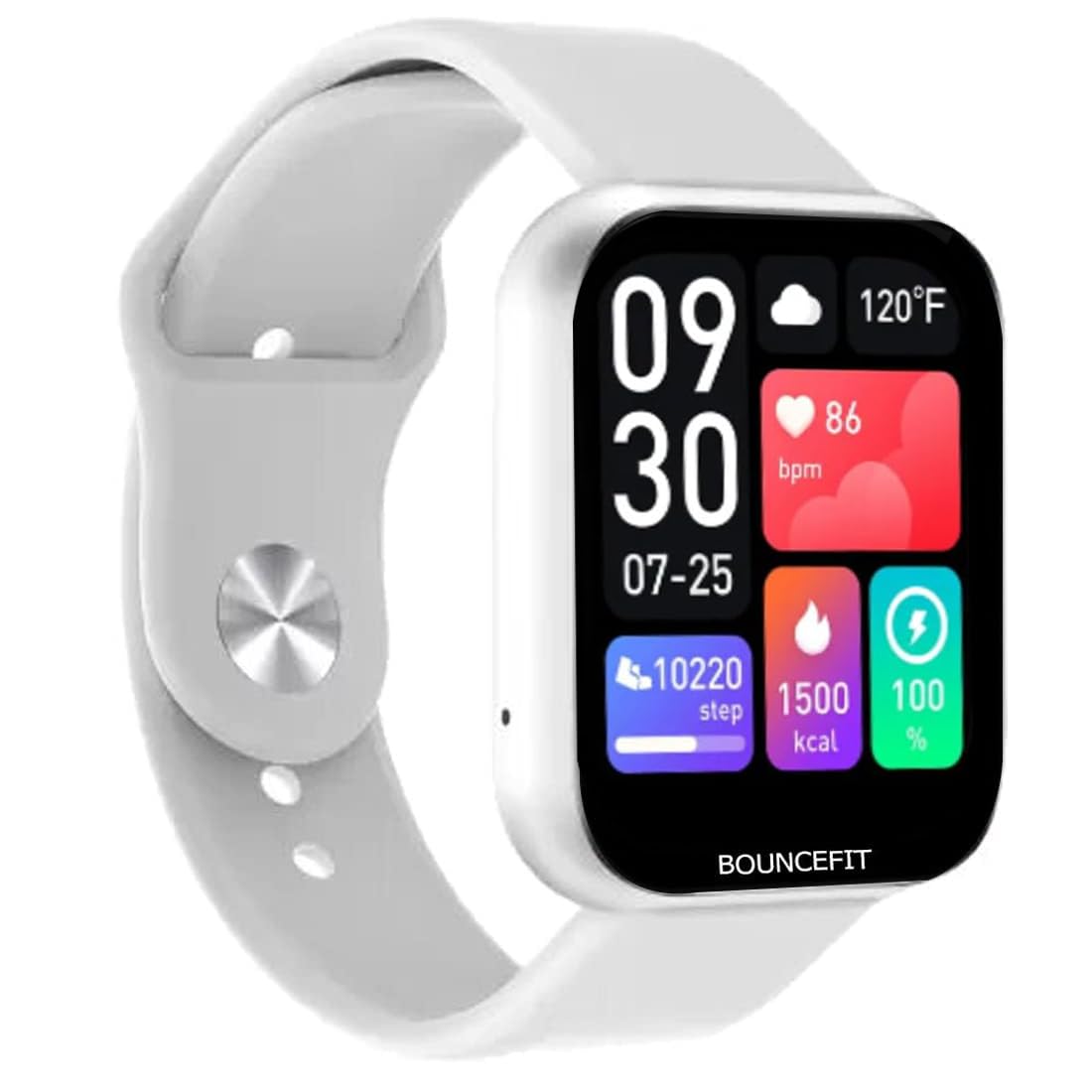 M I D116 Fitness Band Smart Watch for Men, Women, Boys, Girls, Kids – Single Touch Interface, Water Resistant, Workout Modes,Quick Charge Sports Smartwatch – White I-image-27