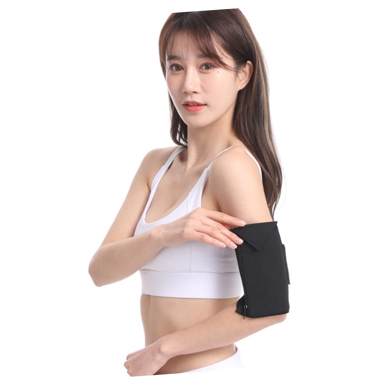 Uonlytech 4piezas Bolsillo Multifuncional para Teléfono Brazo y Soporte Deportivo para Correr y Actividades Al Aire Compatible Smartphones hasta Ligera y Lavable