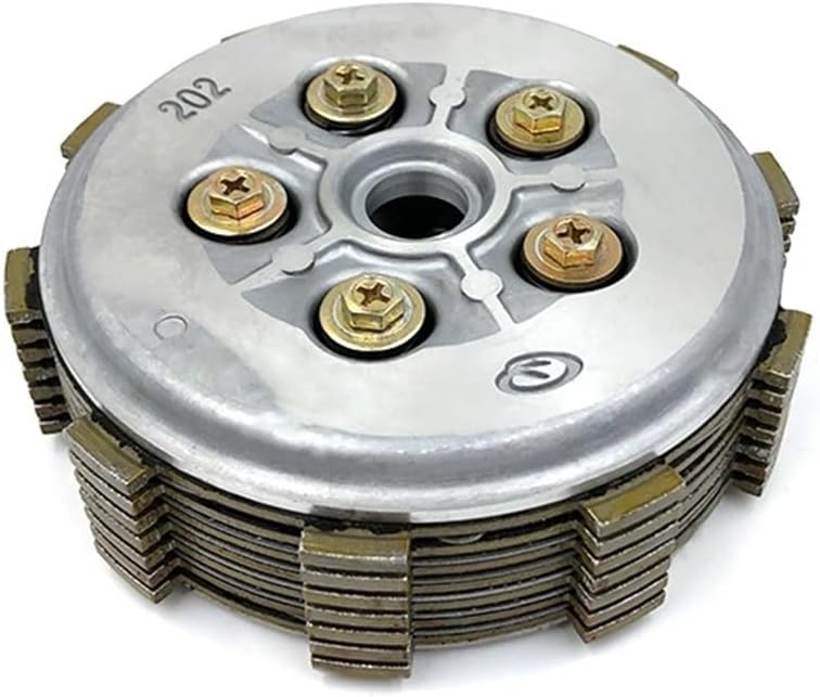 Motorcycle Clutch Assembly Fit For YAMAHA DT230 Fit For LONCIN MT250 GPX TSE250 Center Inner Hub Pressure Plate Outer Cover Gear(Clutch Outer Cover)