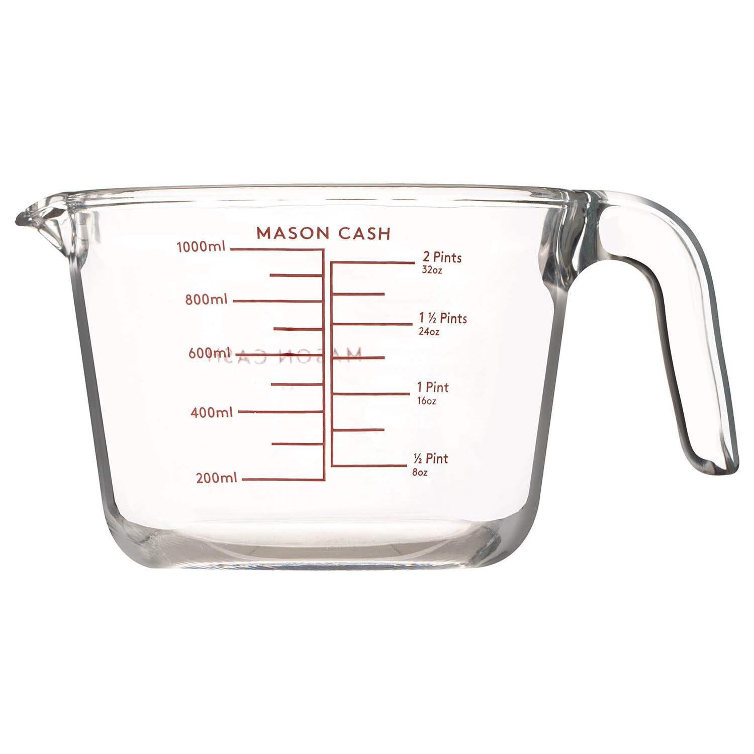Mason Cash  Measing Jug 1 Litre - Clear - 1L