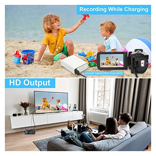 Caméscope numérique 4k vlogging photo 48mp autofocus webcam