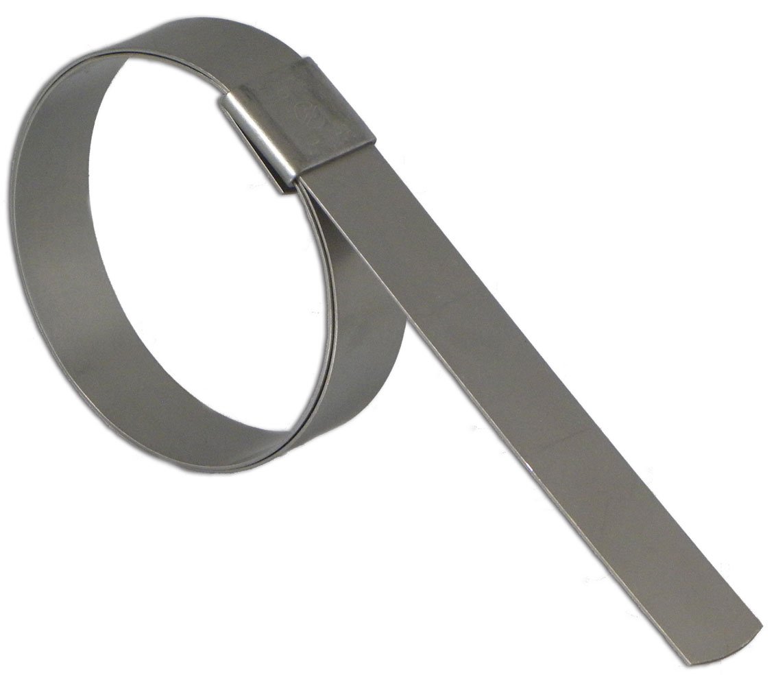 One-Day Sale: Up to 50% Off BAND-IT CP1499 5/8 Wide x 0.025 Thick 3-1/2 Diameter, Galvanized Carbon Steel Center Punch Clamp (50 Per Box)