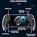 Handheld Retro Video Games Console Game with 4.3 Inch Screen, Supports 11 Emulators, Dual Stereo Speakers, MP3 MP4 Player, Alarm Clock, Picture Browsing, E Book Reading (Grey)