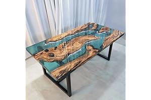 CT Copper Tailor Live Edge Dining Table for 8
